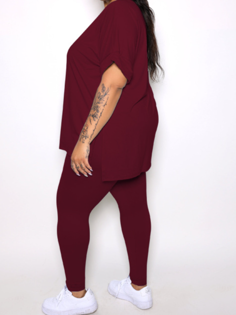 T-shirt and Matched Pants 2-Pc Set
HFBU9THQ9E