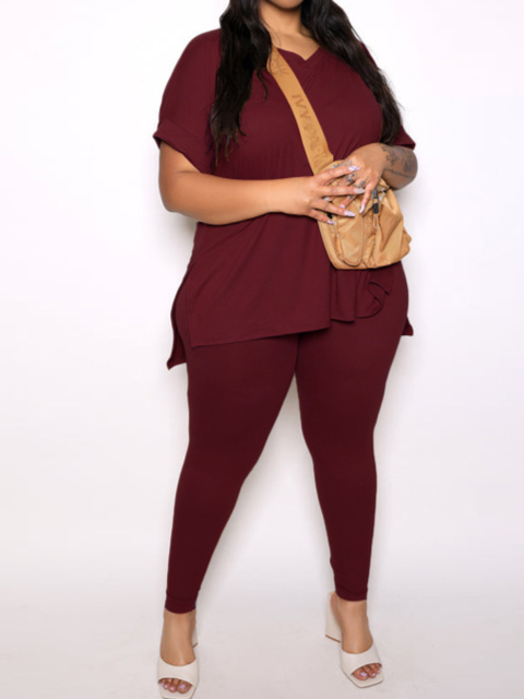 T-shirt and Matched Pants 2-Pc Set
HFBU9THQ9E
