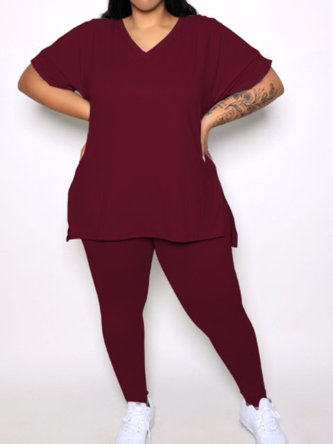 T-shirt and Matched Pants 2-Pc Set
HFBU9THQ9E