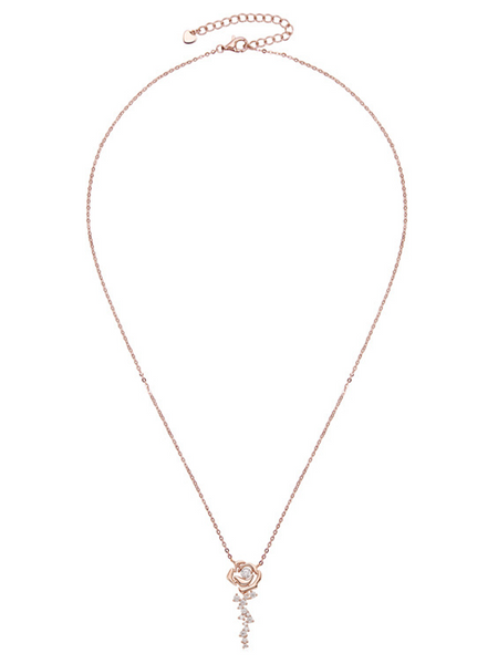 Rose Gold Color Necklace HWEB6FERCC