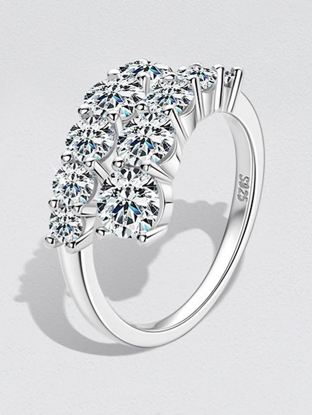 High-end S925 Silver Twisted Ring HWEB6F4XNW