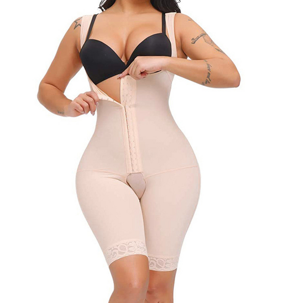 Tummy-Control Instant Slimmer Open Bust Body Shaper  HWWVCW4RRA