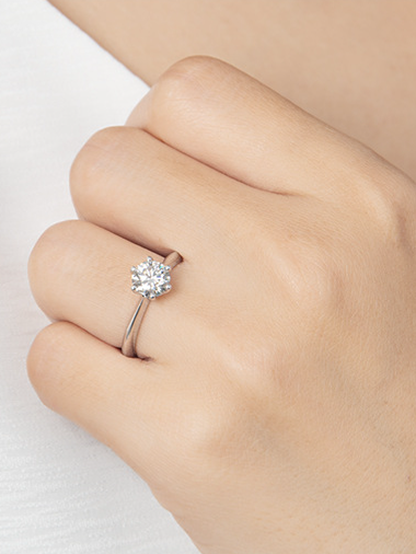 Classic Silver Plated Ring HWEB6FET7D